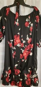 White House Black Market Floral Dress EUC